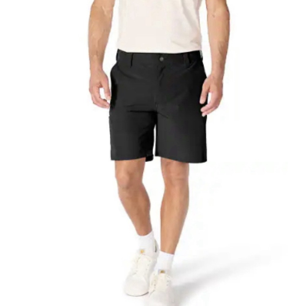 Carhartt Force Men's XL Phoenix Shorts Relaxed Stretch UV Black 8" Drawstring